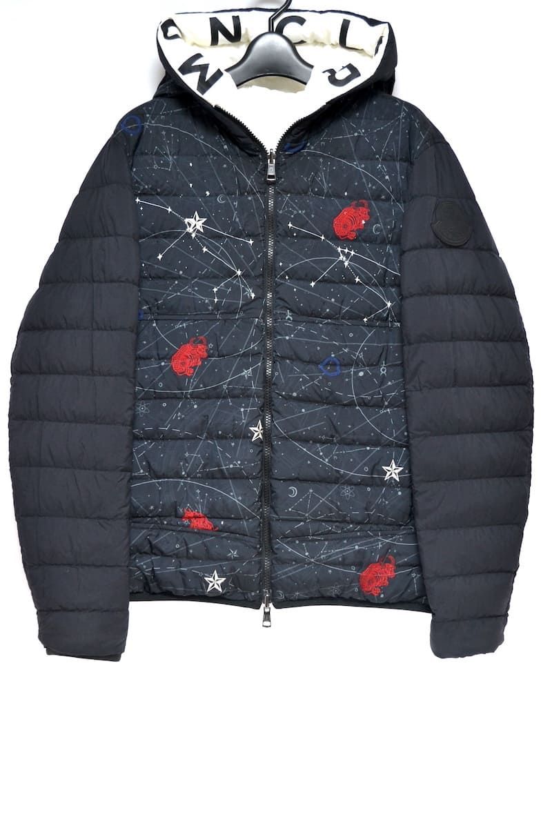 MONCLER モンクレールダウン KRIMリバーシブル NAVY/WHITE SIZE-3