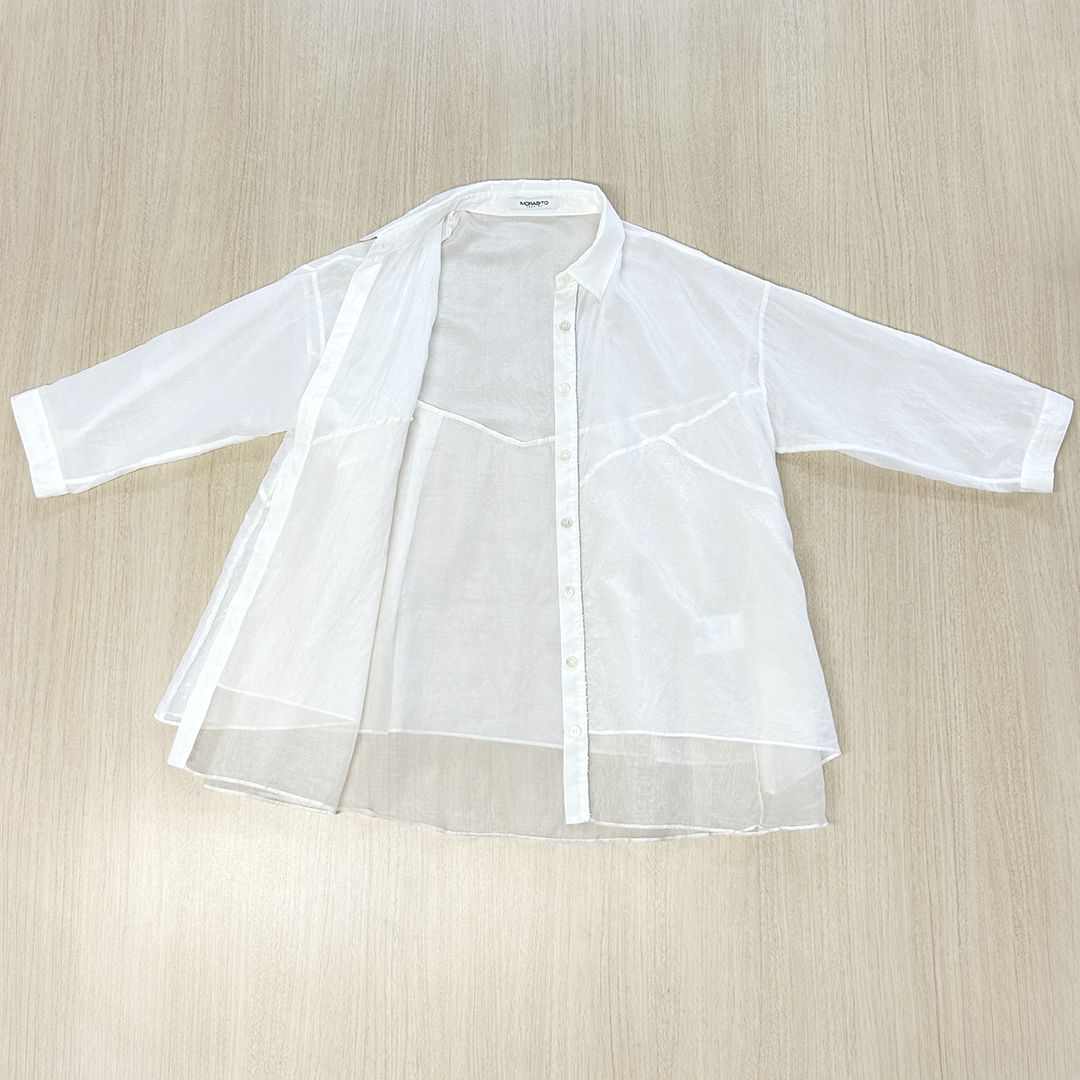 I360 美品 M 38 モラビトプルミエ チュニック ブラウス レディース I360 美品 M 38 モラビトプルミエ チュニック ブラウス