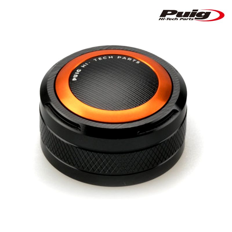 Puig 20533T CLUTCH FLUID TANK CAP [ORANGE] プーチ　クラッチフルードタンクキャップ