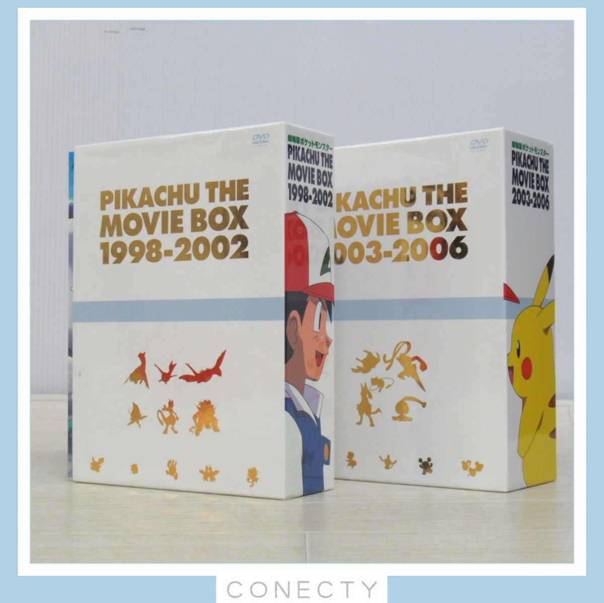 DVD 劇場版ポケットモンスター ピカチュウ・ザ・ムービーBOX 1998-2002 2003-2006 セット【H2【S1