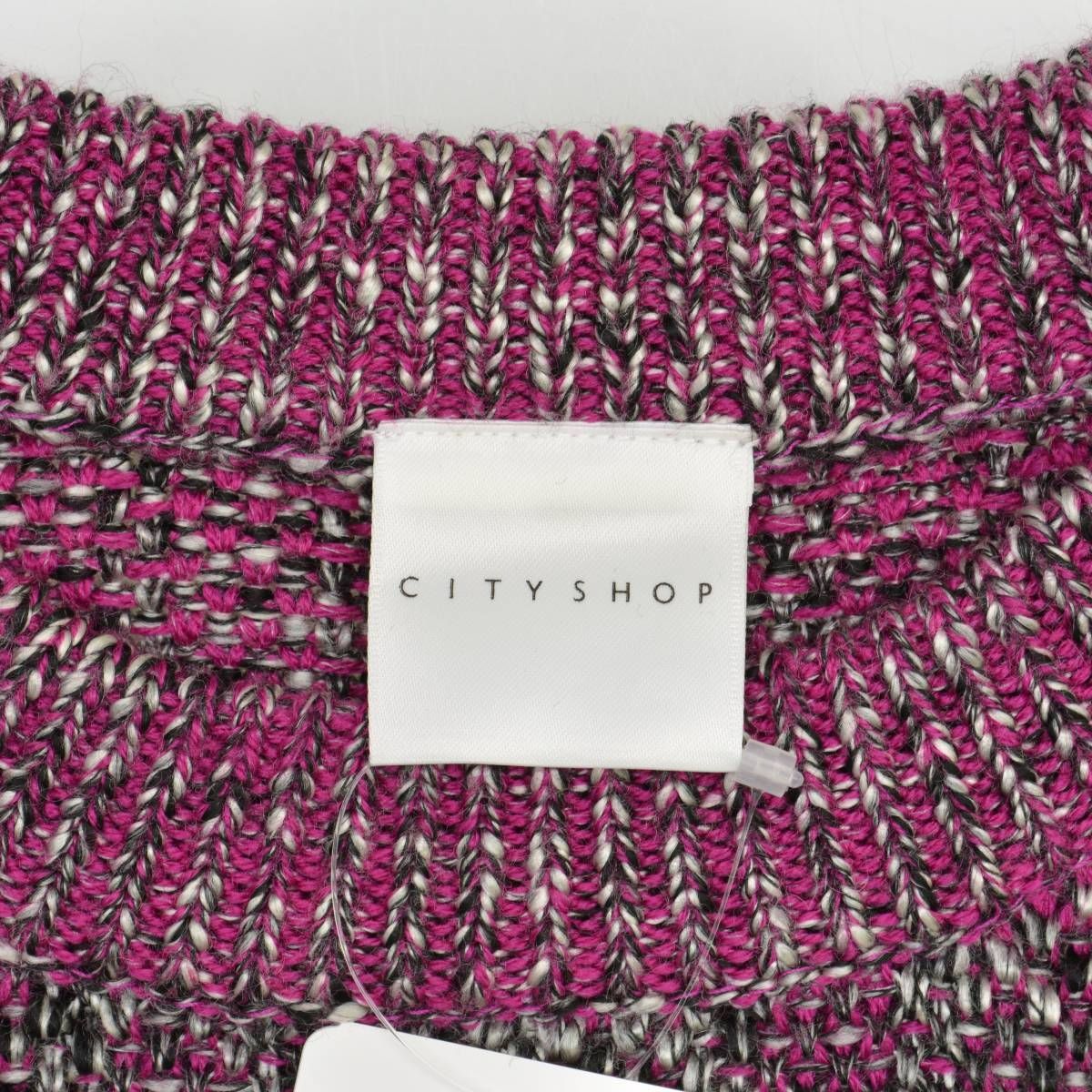 CITYSHOP / シティショップ 23SS 23080042206010 MULTI MIX マルチミックス 長袖ニットセーター CITYSHOP】23SS 23080042206010 MULTI MIX マルチミックス長袖