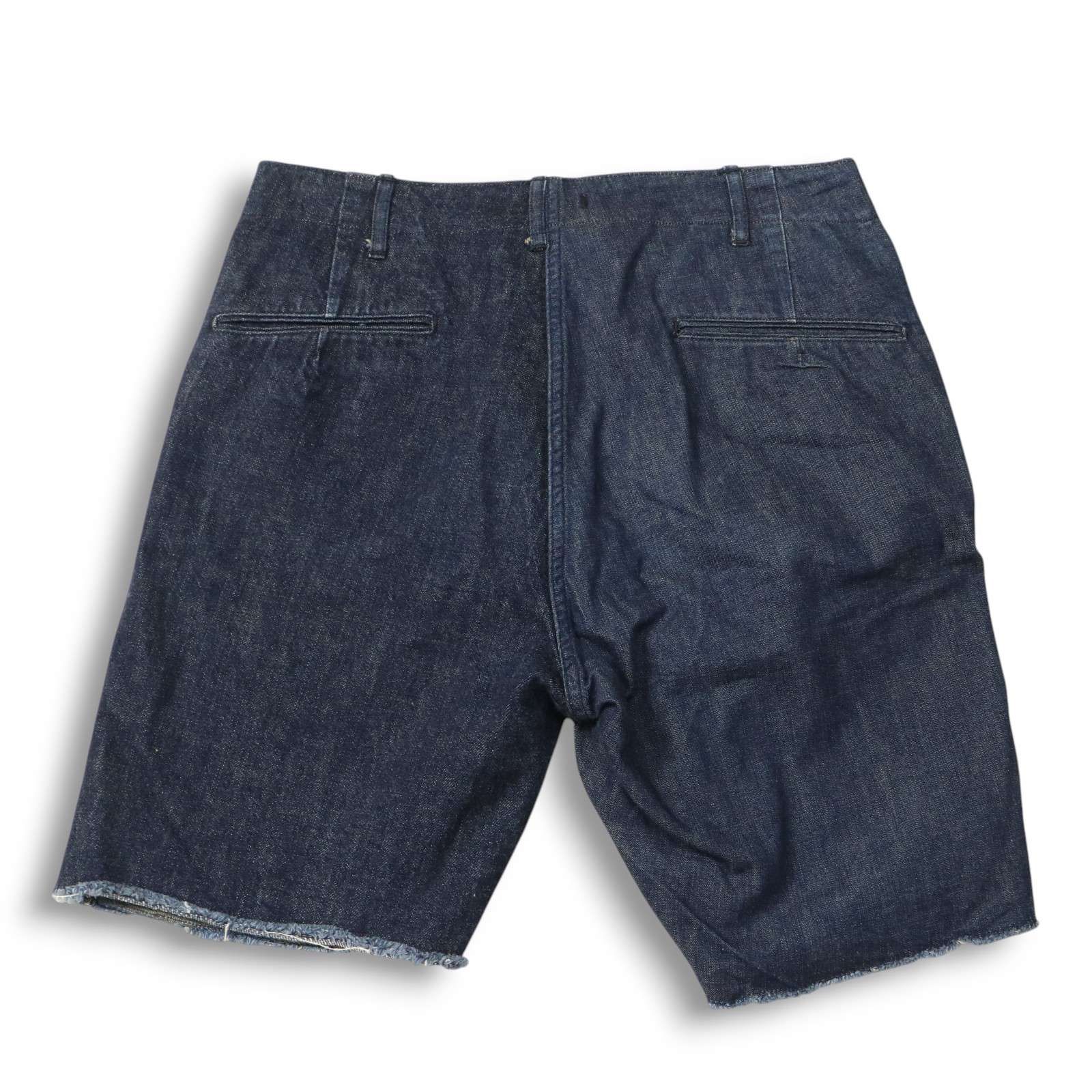 KAPTAIN SUNSHINE デニムハーフパンツ デニム ショートパンツ KAPTAIN SUNSHINE キャプテンサンシャイン 春夏 カットオフ加工