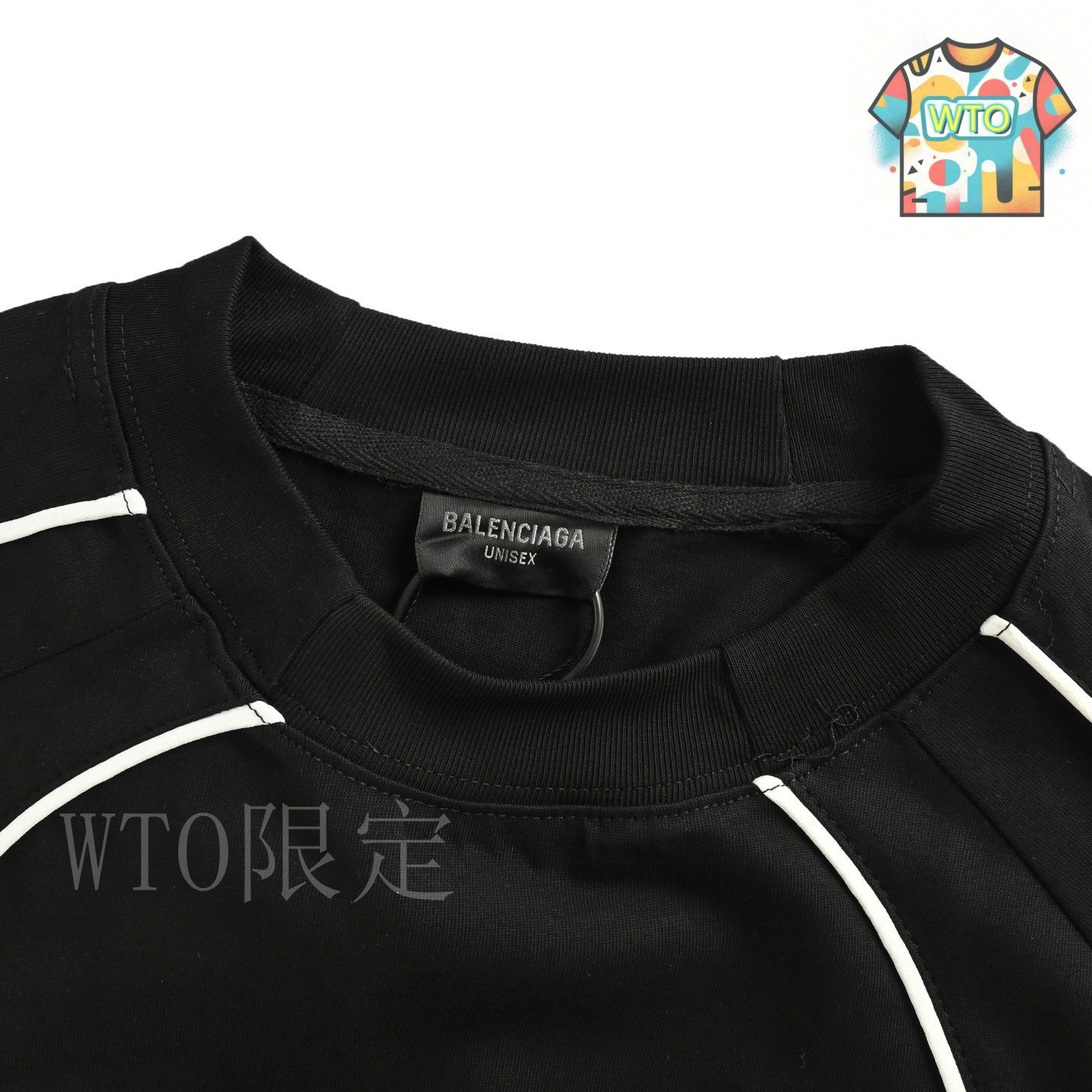 今日WTO】Balenciaga 25ss ランボルギーニ刺繍 T シャツ-JW44