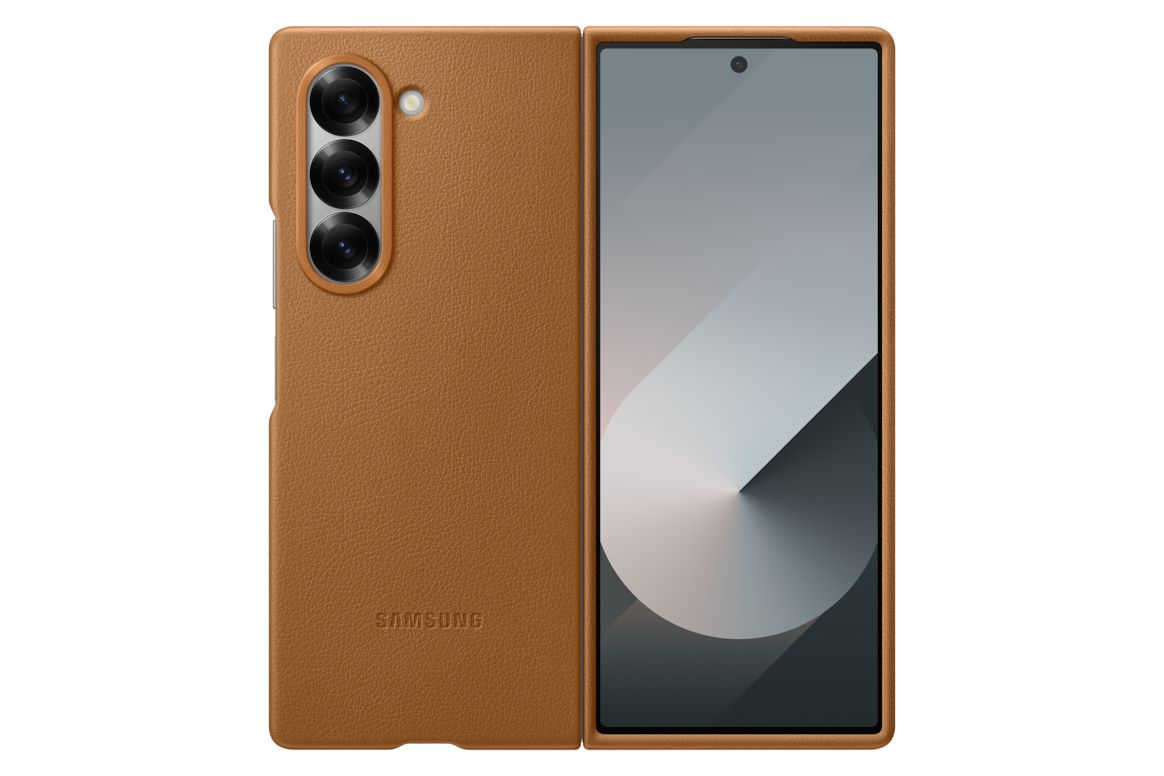 【新品】純正 Galaxy Z Fold6 Kindsuit Case - タン