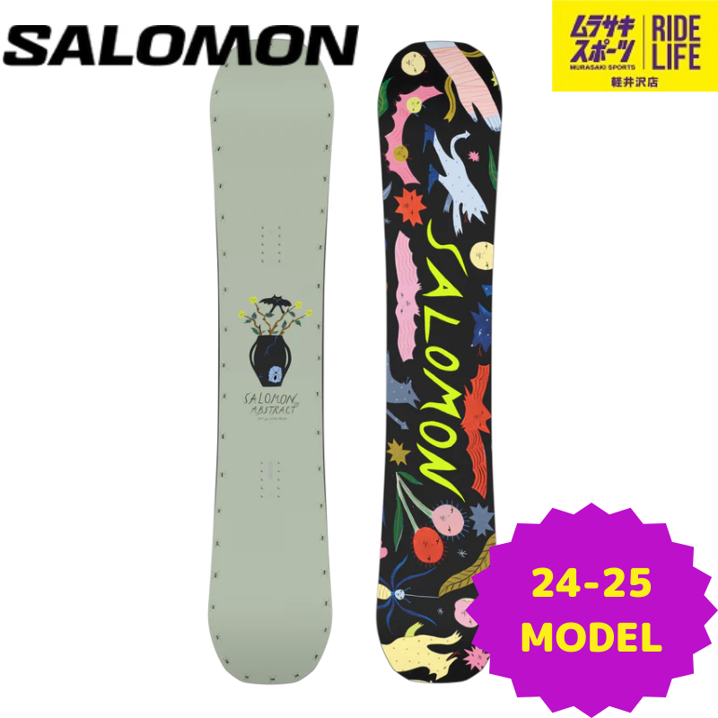 【ムラスポ公式】SALOMON　サロモン　ABSTRACT　アブストラクト　24-25　NEW　スノーボード