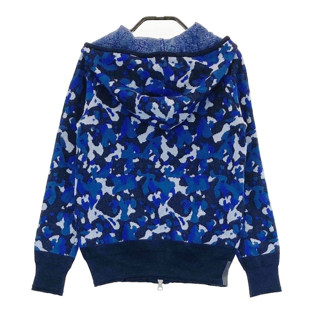 ブリーフィングゴルフ ニットジャケット S パーカー ネイビー