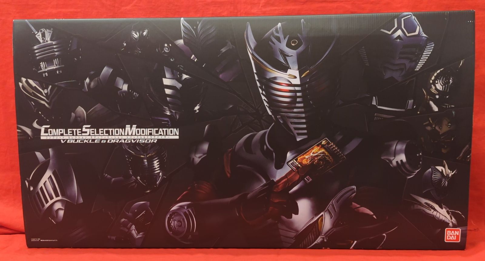 バンダイ コンプリートセレクションモディフィケ-ション/仮面ライダー龍騎【Vバックルu0026ドラグバイザー セット/V BUCKLEu0026DRAGVISOR SET】