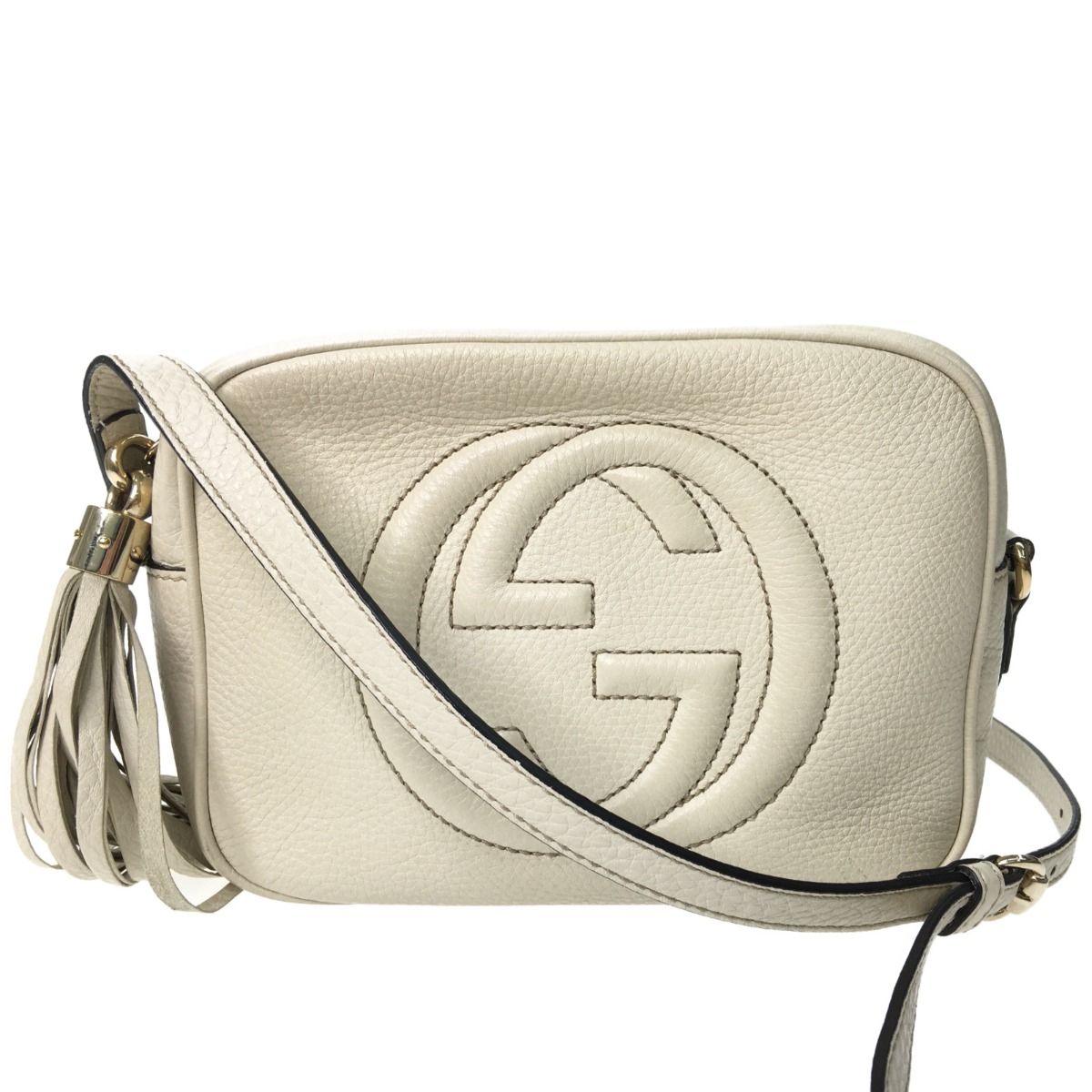 ▽▽GUCCI グッチ ソーホー インターロッキングG スモール ディスコ 