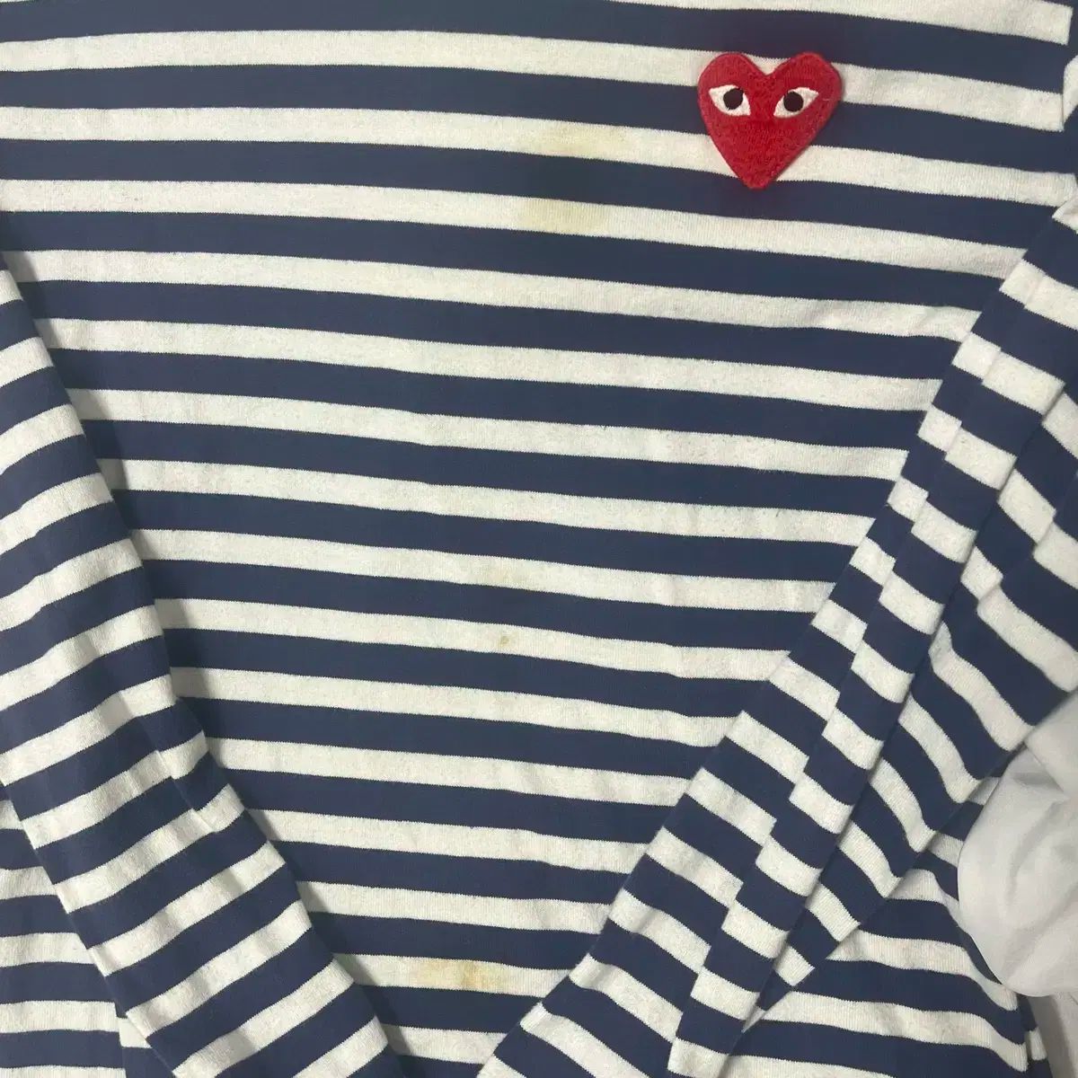 COMME des GARCONS コム デ ギャルソン ストライプ 長袖 長袖Tシャツ レディース m