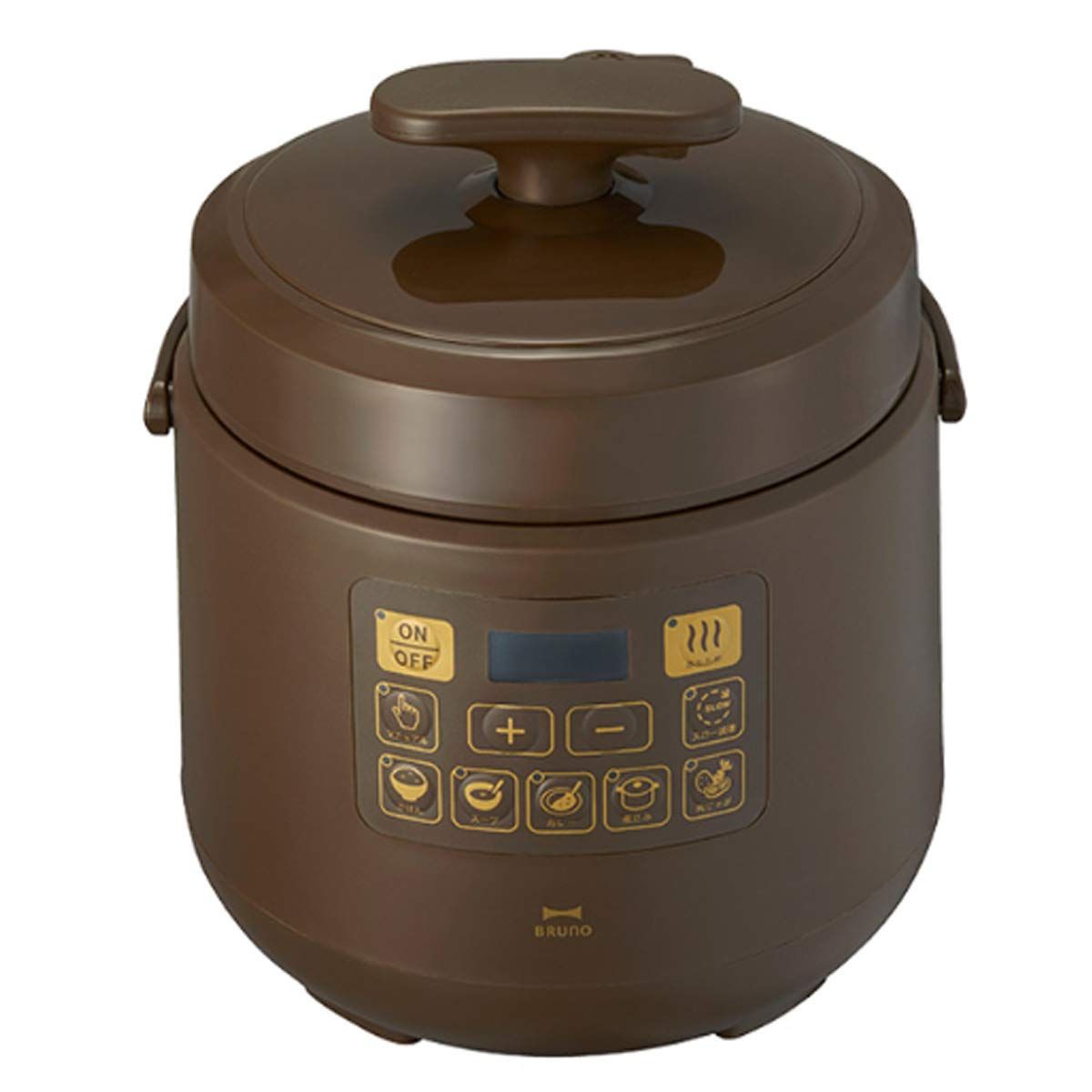 BRUNO 電気圧力鍋 時産家電 ほったらかし調理 マルチ圧力クッカー 母の日 誕生日 BOE058-BR ブラウン [ブラウン]