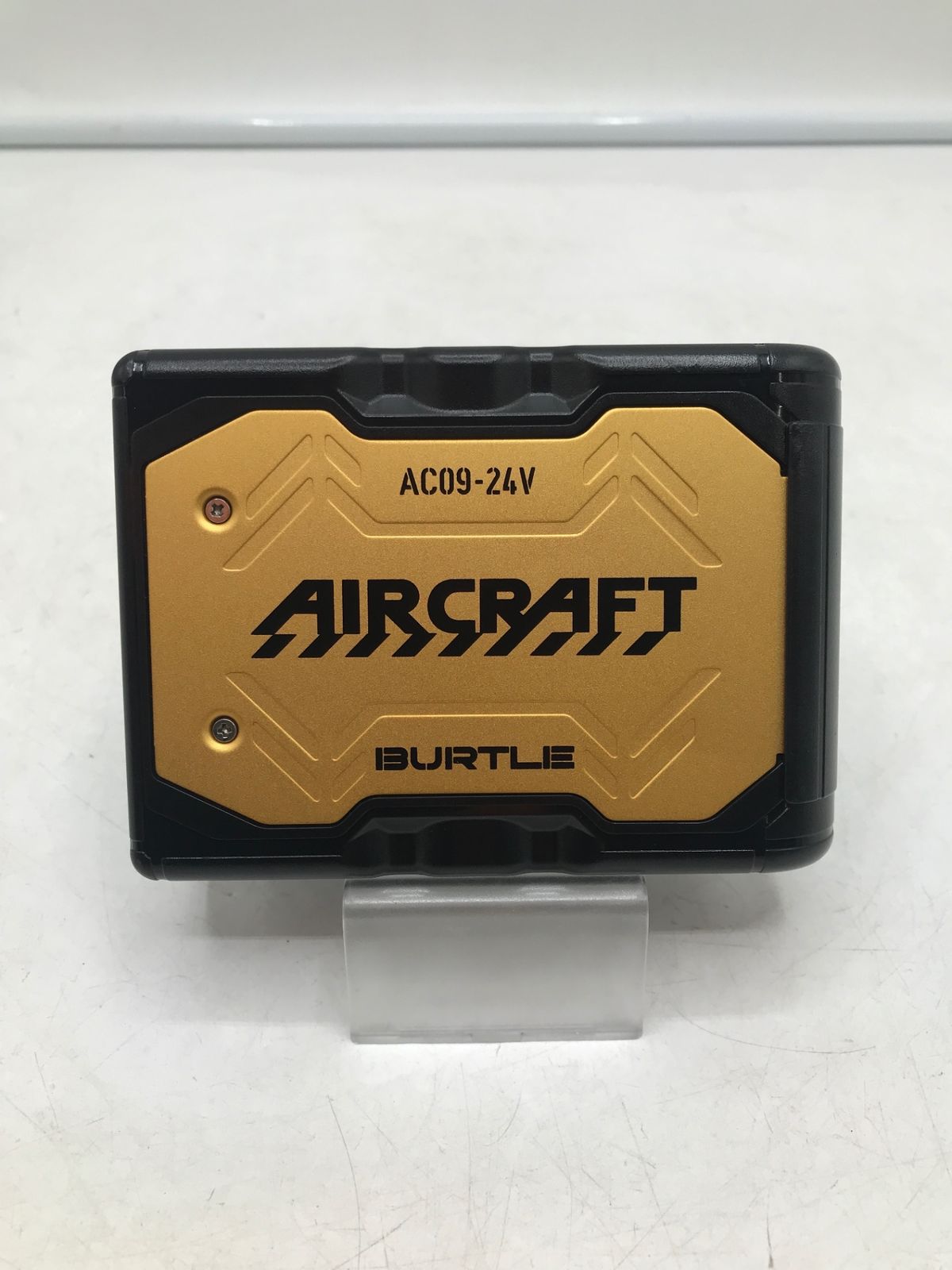2025 バートル 24V バッテリー AC09 メタリックゴールド二つセット BURTLE バートル カラーファン+新型24Vバッテリーセット AC09+