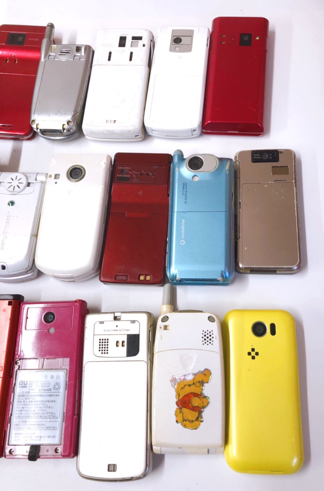 1407-1595】 携帯電話 大量おまとめ 41点 約3.5kg 未選別