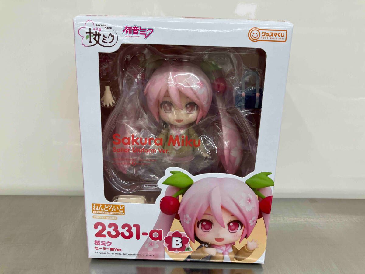 未開封品 B賞 ねんどろいど 2331ーa 初音ミク 桜ミク セーラー服