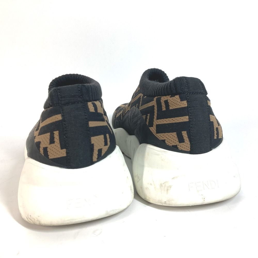 FENDI フェンディ スニーカー ズッカ スリッポン 7E1254 キャンバス 