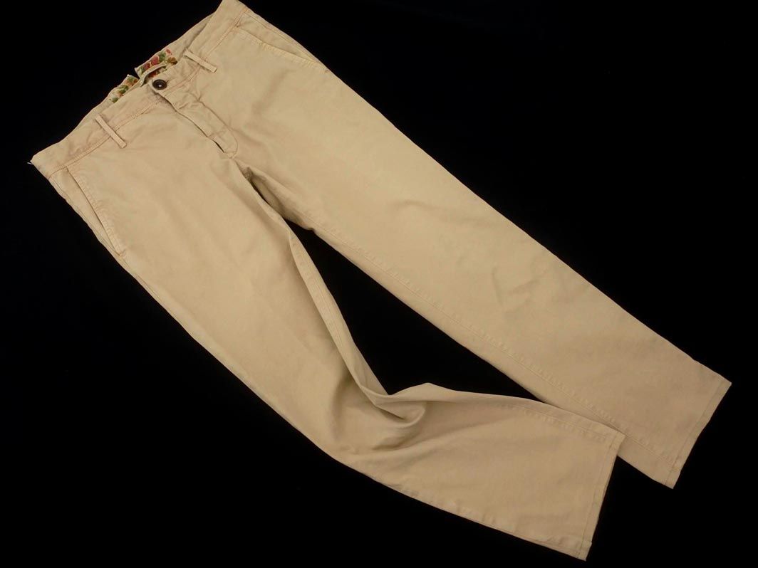 インコテックス ベージュ チノパン 32インチ INCOTEX インコテックス チノ パンツ size32/ベージュ