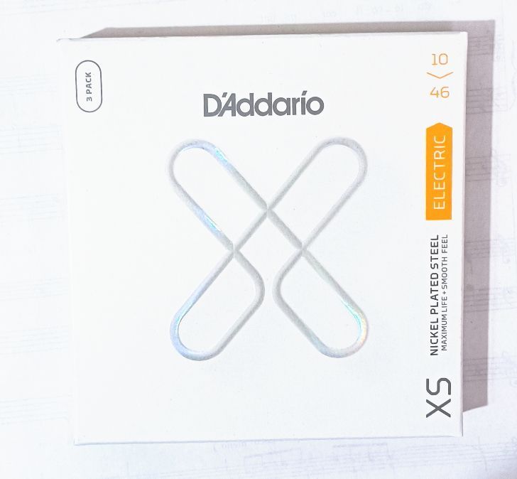 3set入り DAddario ダダリオ エレキギター弦 XS コーティング弦 ニッケル Regular Light .010-.046 XSE1046-3P 【国内正規品】