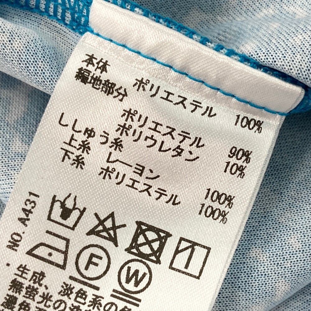 サイズ：52 HEAL CREEK ヒールクリーク 長袖ポロシャツ 総柄