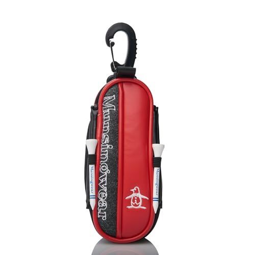 RD 00 レッド マンシングウェア ボールホルダー マグネット式 用 ティー付 ゴルフ