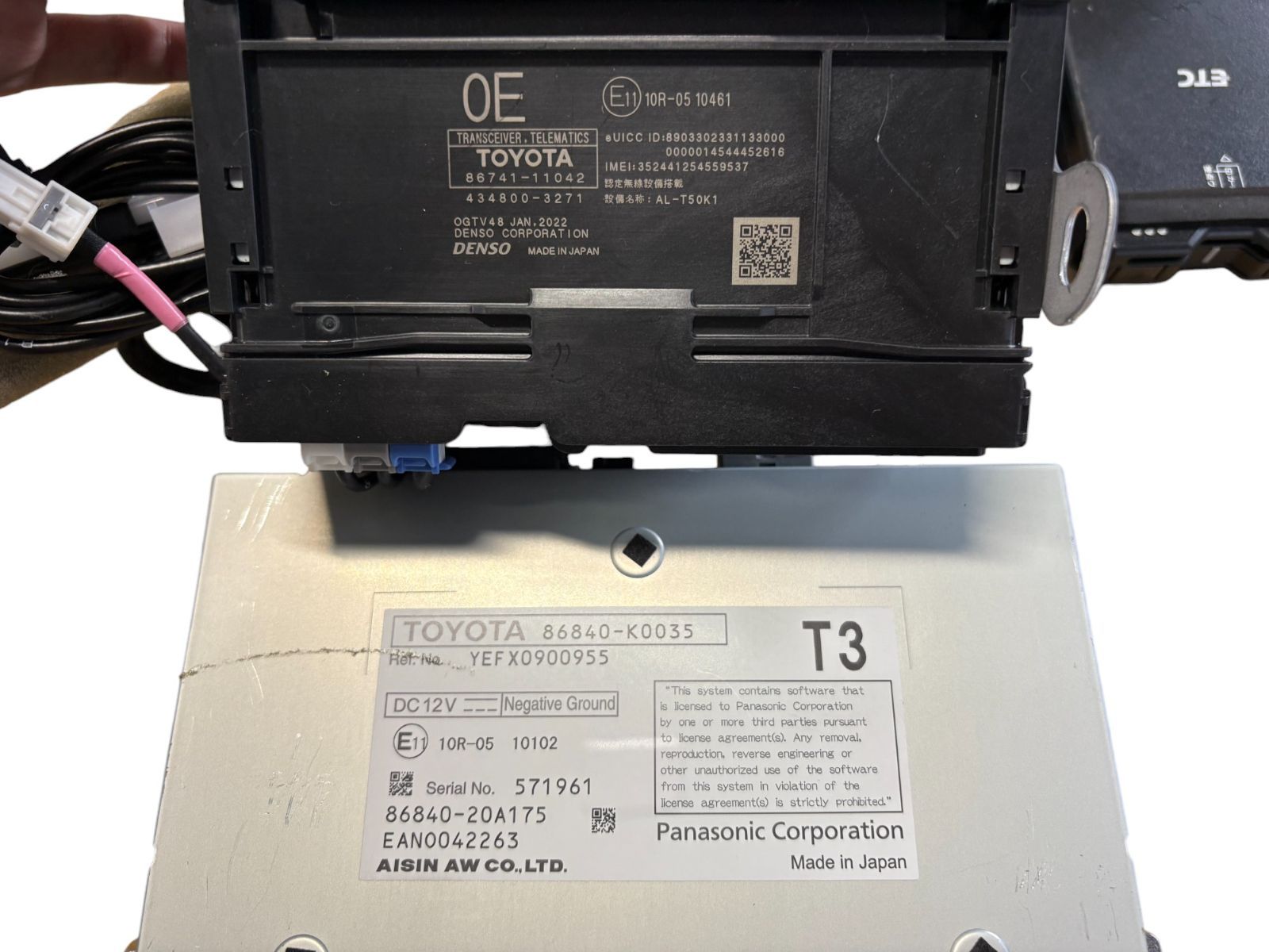 管理番号 4490 ヤリス 86140-K0010 ﾄﾖﾀ純正ﾃﾞｨｽﾌﾟﾚｲｵｰﾃﾞｨｵ ﾗｼﾞｵ ﾅﾋﾞ WWW_USTAUSTRALIA_COM_AU