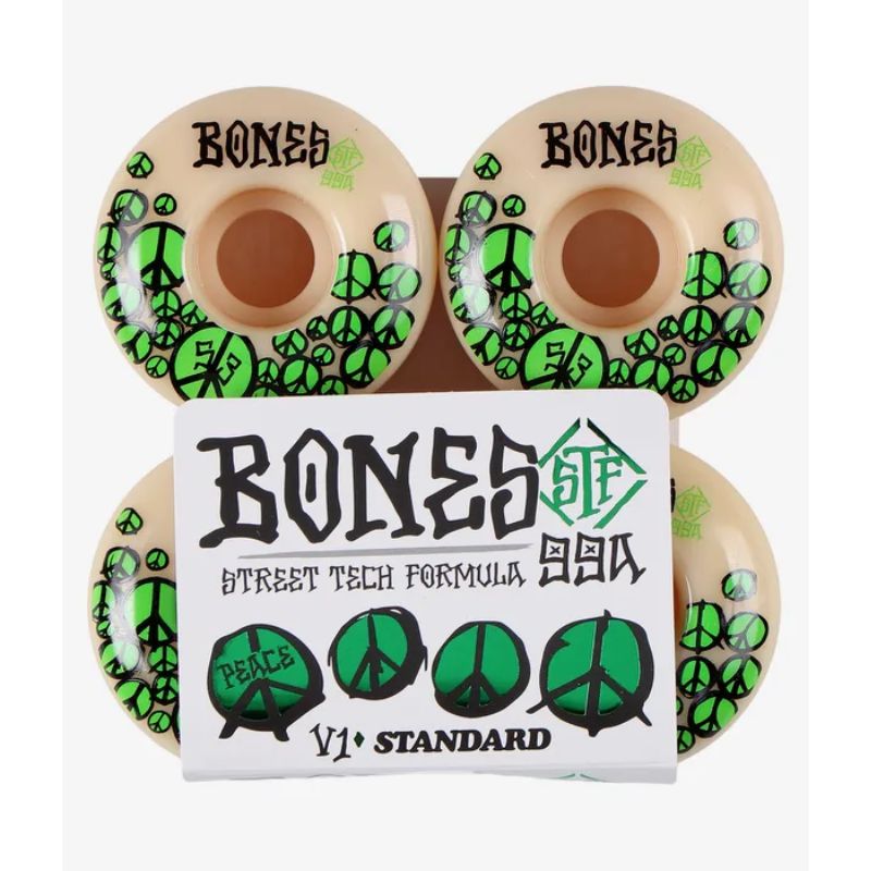 BONES STF 53㎜99a V1 BONES WHEELS STF Skateboard Wheels Ninety-Nines 54mm V1