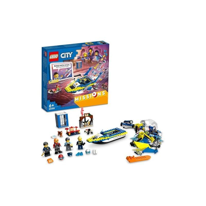 LEGOシティポリスミッション 水上ポリス ミッション 60355 | シティ |レゴ®ストア公式オンライン