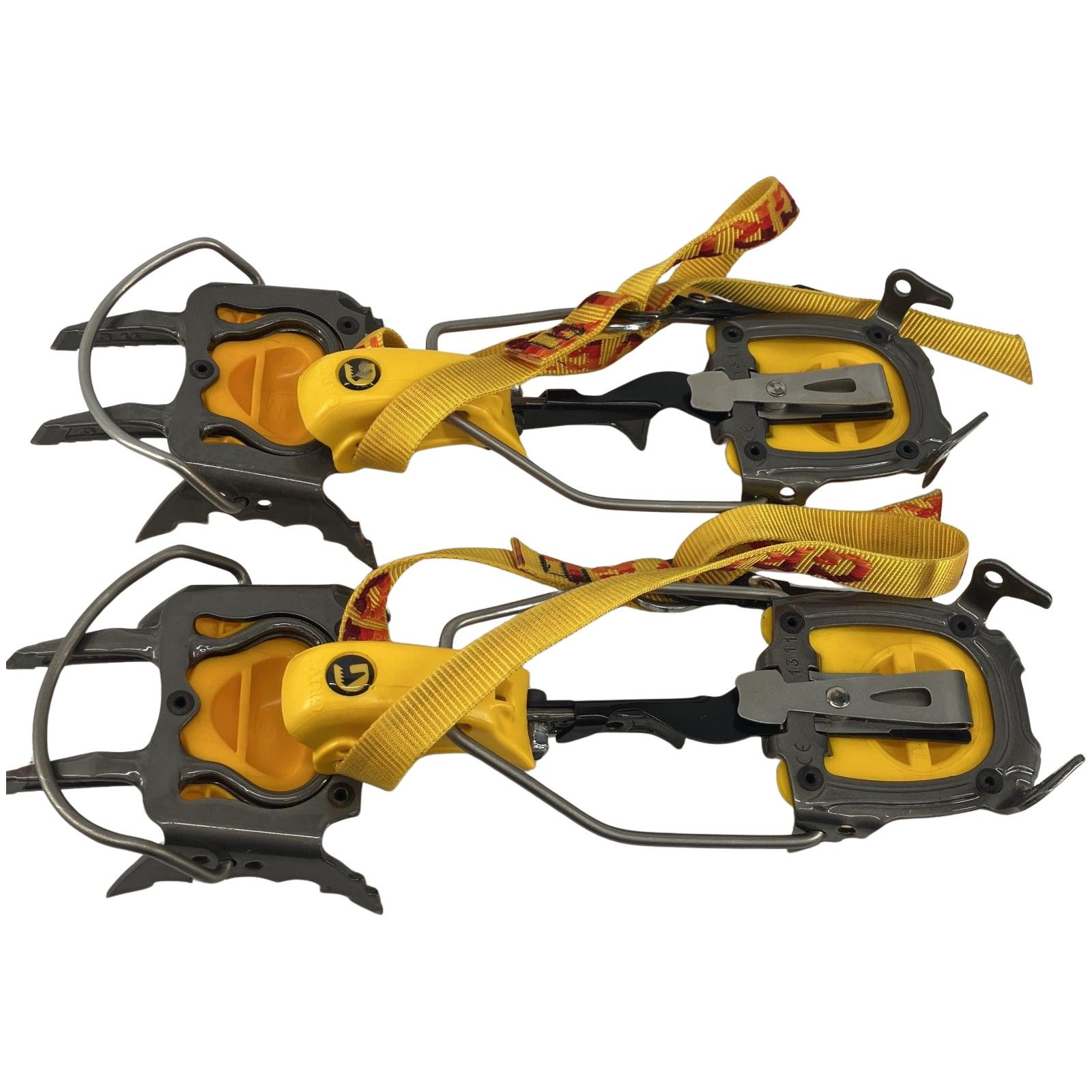 GRIVEL グリベル アイゼン G22 12本爪 ワンタッチ式 イエロー 収納袋付き