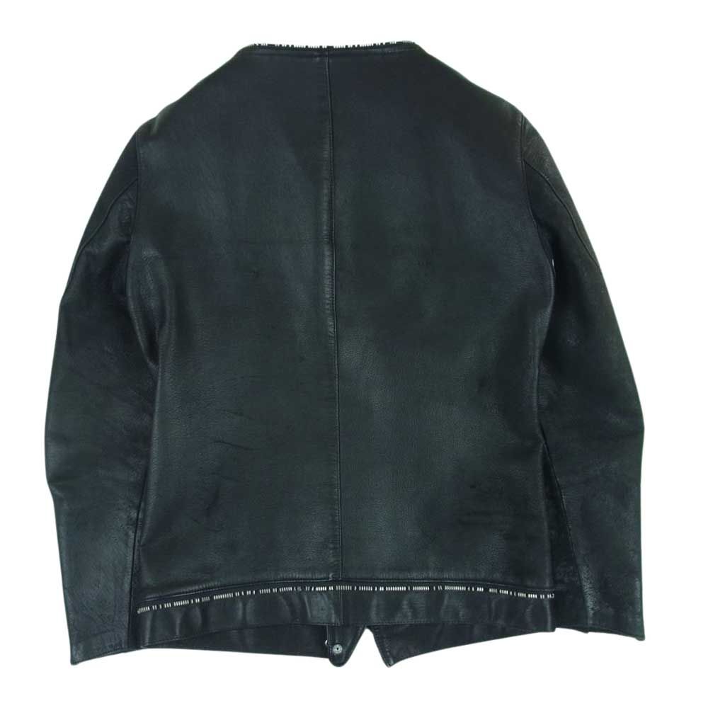 N.ハリウッド ミスターハリウッド レザージャケット ルシファー期 初期 N.HOOLYWOOD - n.hoolywood 刃こぼれ ライダース ルシファー期