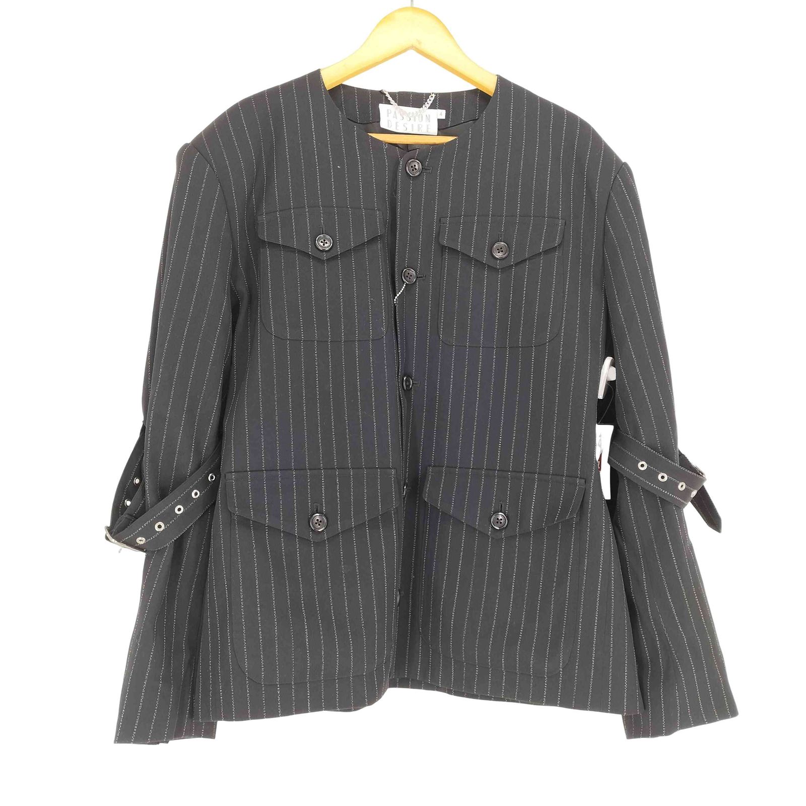 el conductorH WOOL NO COLLAR BONDAGE JKT 【公式通販】