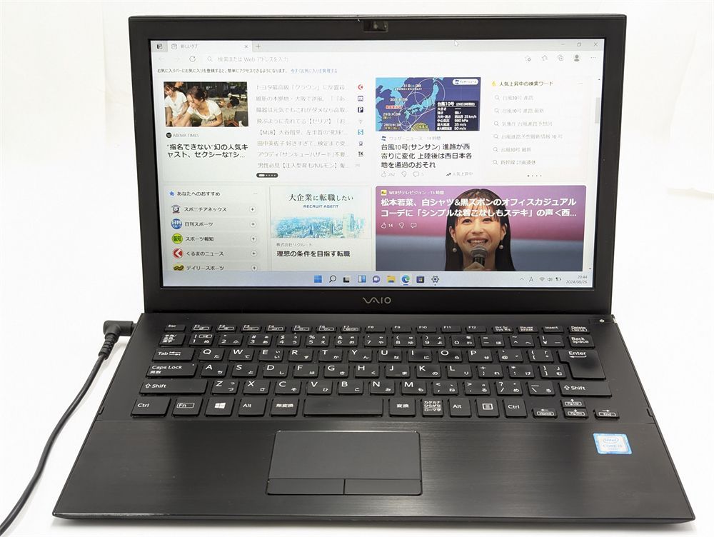 激安 高速SSD 13.3型 ノートパソコン Sony VAIO VJS131C11N 中古良品 第6世代 i5 8GB 無線 Wi-Fi Bluetooth  webカメラ Windows11 Office済 - メルカリ