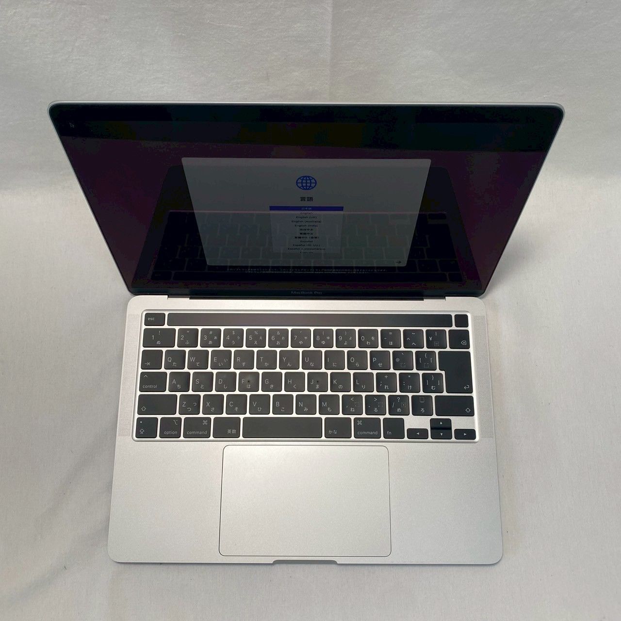 美品】MacBook/Pro/13インチ/A2289/Core/i5/16GB/SSD/256GB/バッテリー