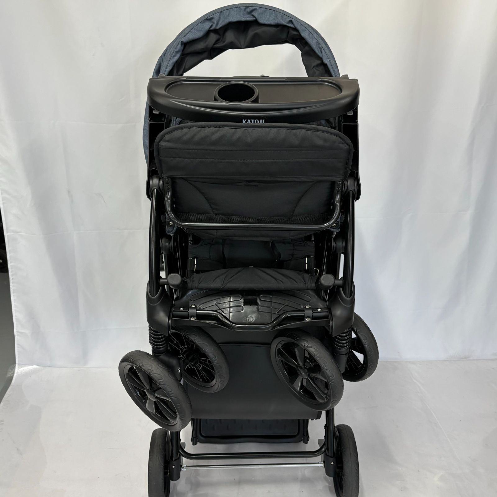 極美品 KATOJI カトージ 二人乗り ベビーカー 二人でゴーDX 二人乗り 