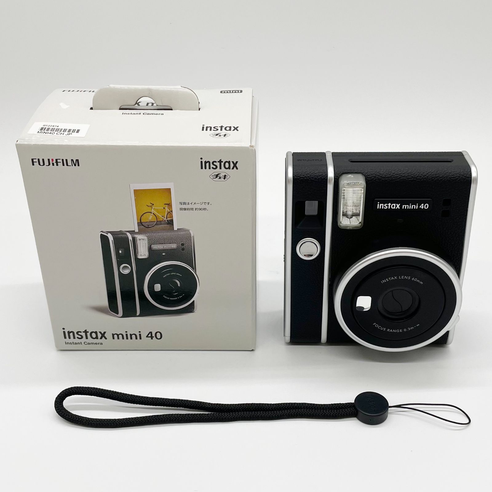 ほぼ FUJIFILM フジフイルム インスタントカメラ instax mini 40 チェキ