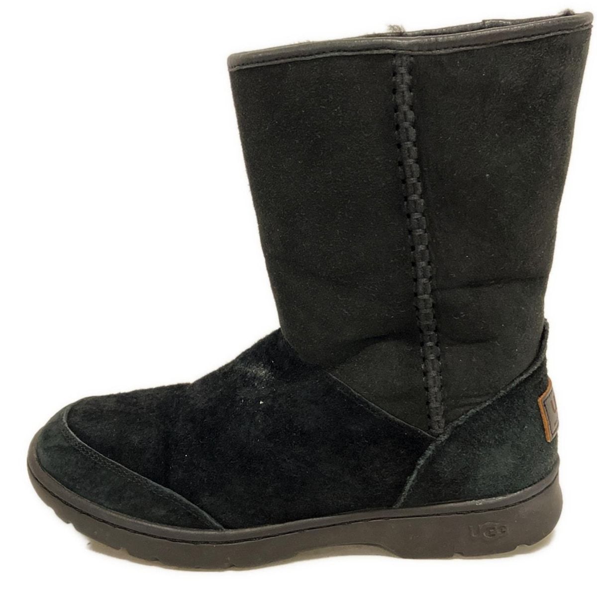 UGG アグ ショートブーツ JAPAN 240 レディース ミケーラ 1008027 黒 WATERPROOF ムートン