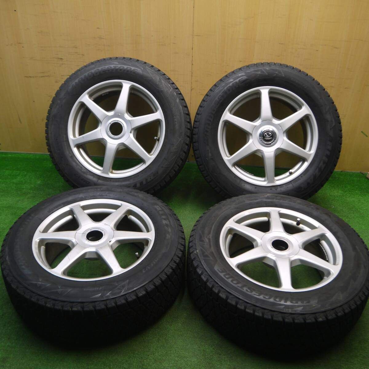 4本価格 スタッドレス 225|65R17 ブリヂストン ブリザック DM-V2 Blows 17インチ PCD100 114.3|5H マルチ 5012712Hス