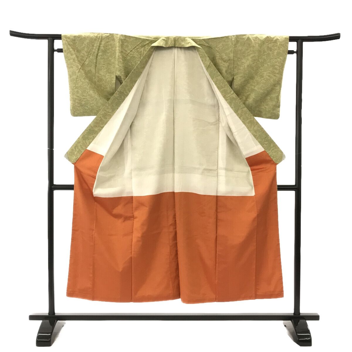 大島紬/美品/うすグリーン/適応身長143～151㎝/ 6708 大島紬/美品/うすグリーン/適応身長143～151㎝/ 6708 - メルカリ