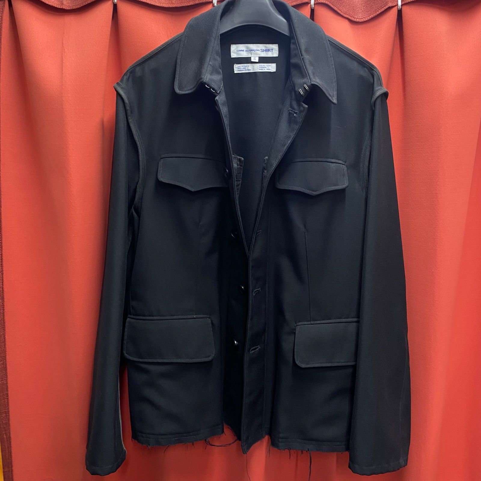 COMME des GARÇONS SHIRT コムデギャルソン シャツ ジャケット ボタン 