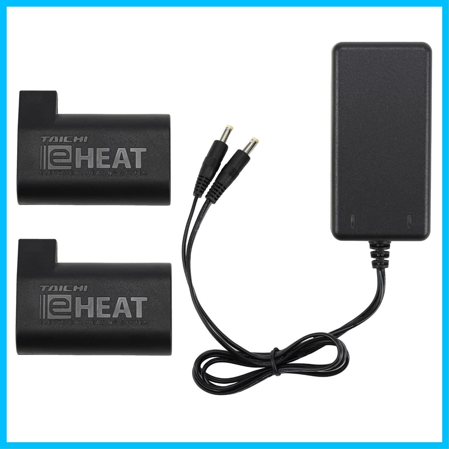 数量 e-HEAT 防寒 7.2V充電器-バッテリーセット|3-5TU 防風 ヒーター モバイルバッテリー接続 電熱 RSP064 秋冬 バイク TAICHI RSタイチ RS