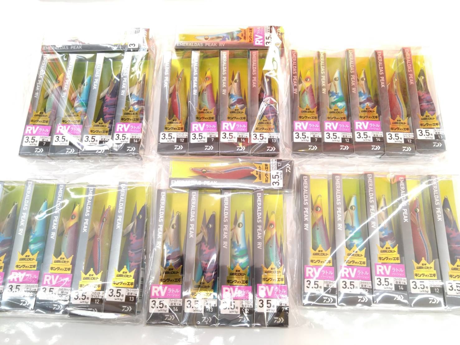 ダイワ エメラルダス 爆安エギセット エメラルダス ピーク エギング 5種類 合計30個セット 03