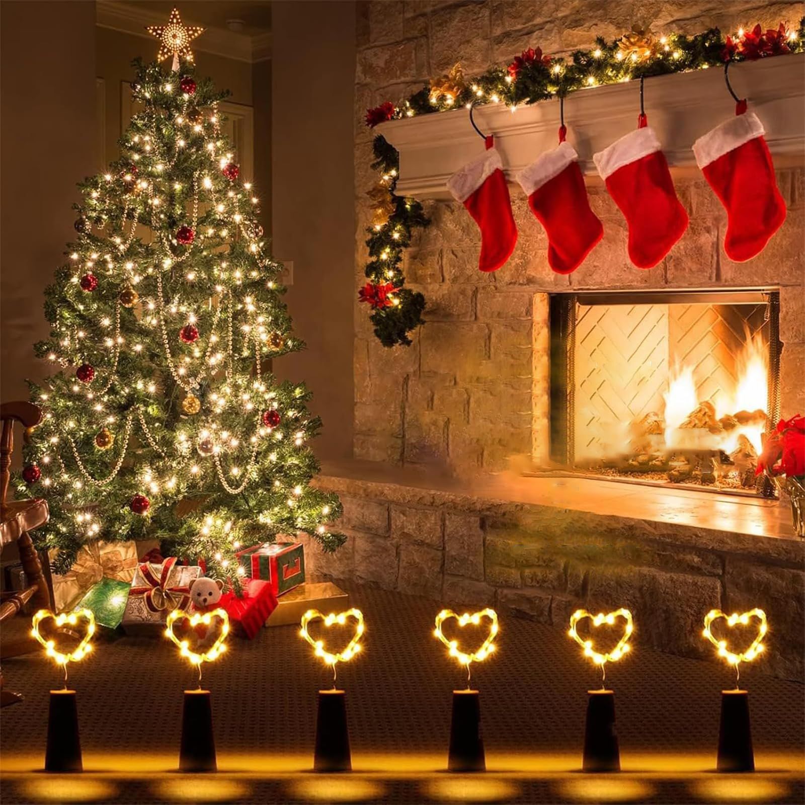 楽天市場】【限定10%クーポン】クリスマス飾り クリスマスLED デコレーション ライト イルミネーション クリスマスライト ライト 電池 乾電池  室内 家 照明 飾り 電飾 ディスプレイ かわいい おしゃれ イルミネーション クリスマス飾り カーテン 玄関 壁 窓 飾藤 ガーデン 