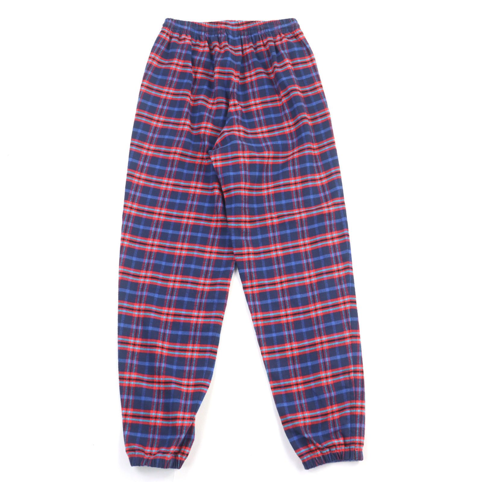 チェックイージーパンツ レッド