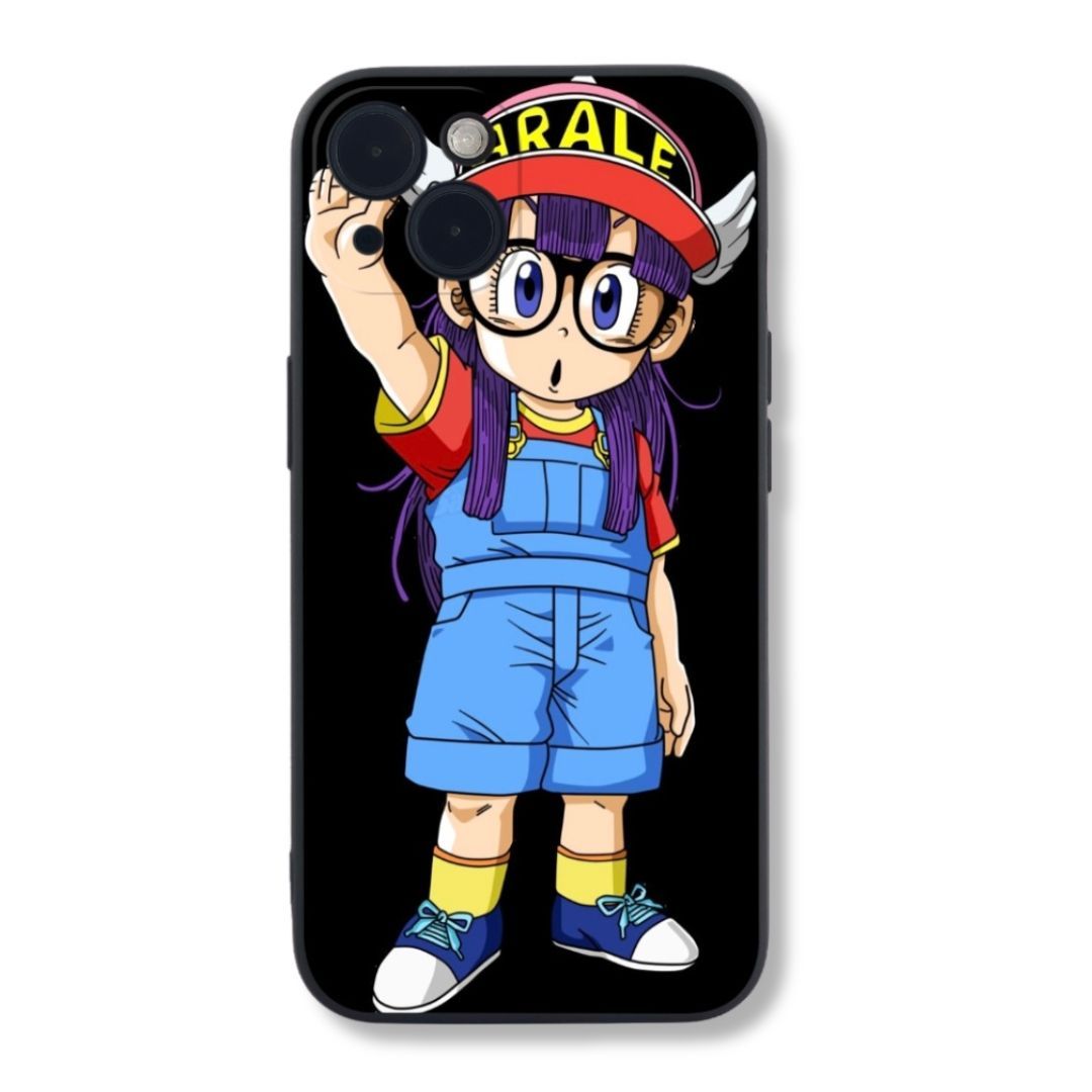 iPhone Galaxy スマホケース ドクタースランプアラレちゃん 滑り止め