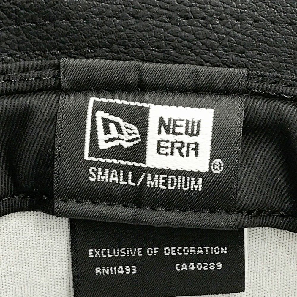 NEW ERA ニューエラ レザー バケットハット セーラーブリム