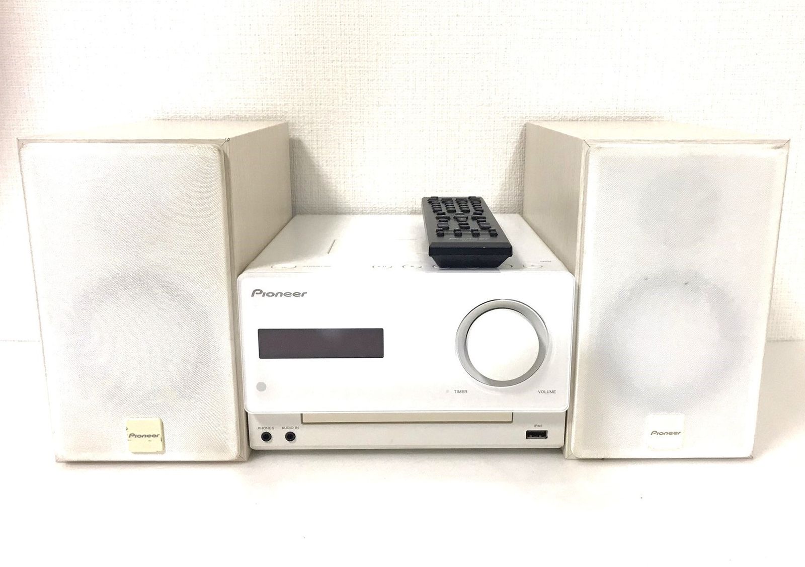 整備品 トレイベルト フルメンテ正常動作 パイオニアPioneer X-CM31 CDコンポ USB ドックコンポ iPhone HOKS240928001