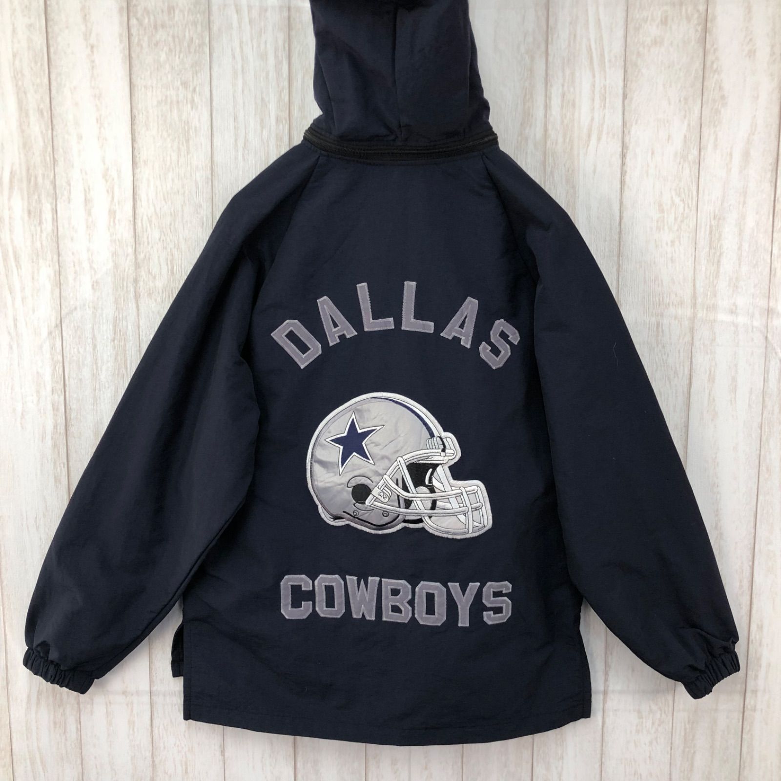 COWBOYS ダラス・カウボーイズ NFL アメフト ナイロンジャケット 刺繍ロゴ ヴィンテージ USED - メルカリ