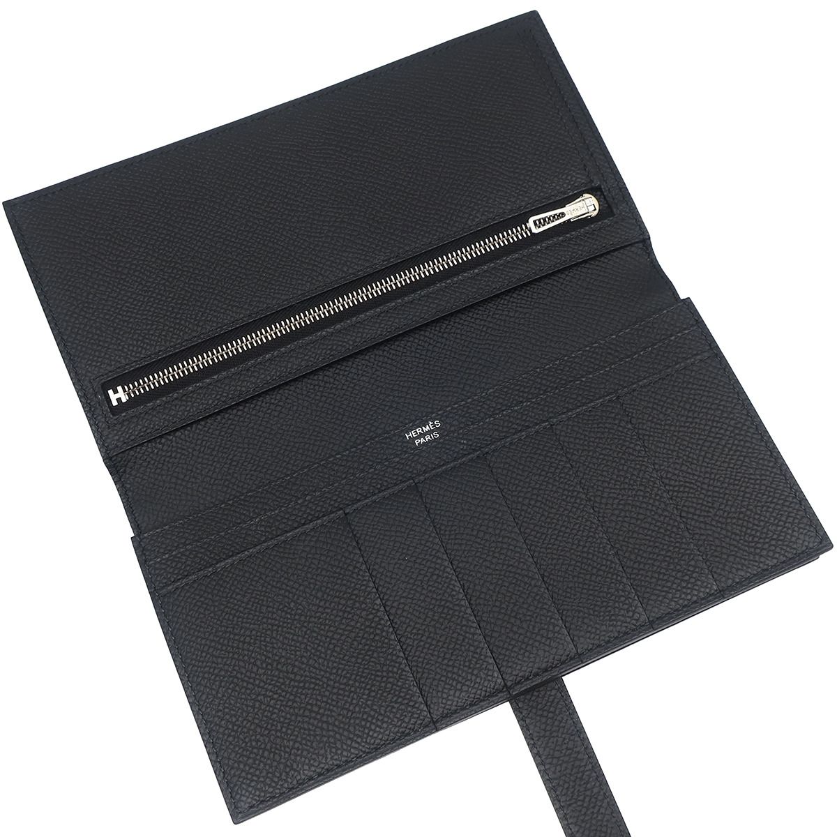 エルメス HERMES 長財布 ベアンスフレ タッチ ヴォーエプソン