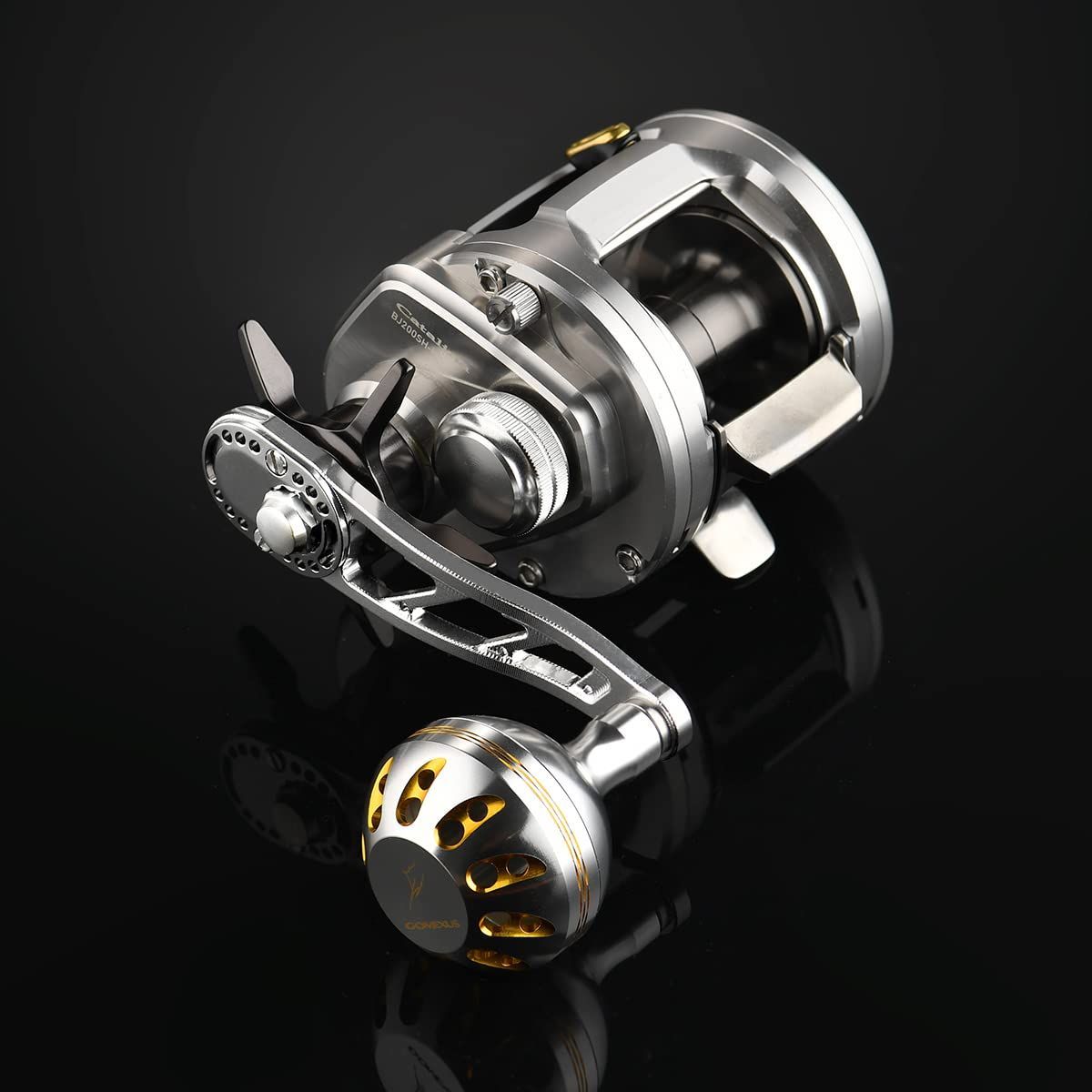 両軸リール ハンドル交換 シングルハンドル 75mm ベイトリール対応 (Shimano) ハンドルノブ付き シマノ タイラバ (Daiwa)  ライトジギング ダイワ パワーゲーム釣り リールハンドル 超軽量 FL75 左右兼用 ゴメクサス - メルカリ