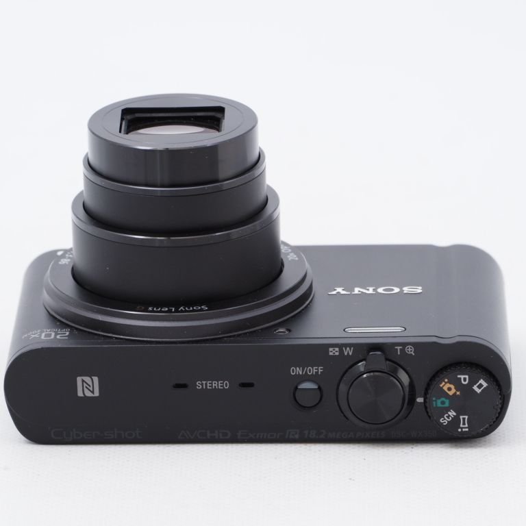 SONY ソニー デジタルカメラ Cyber-shot WX350 光学20倍 ブラック DSC