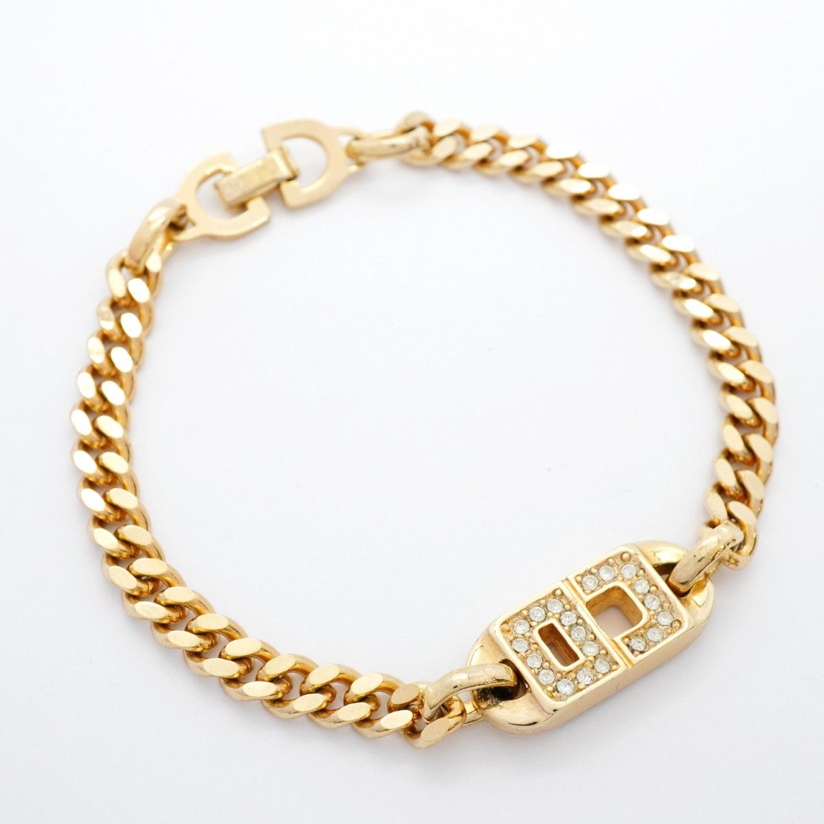 ラインストーン ゴールド