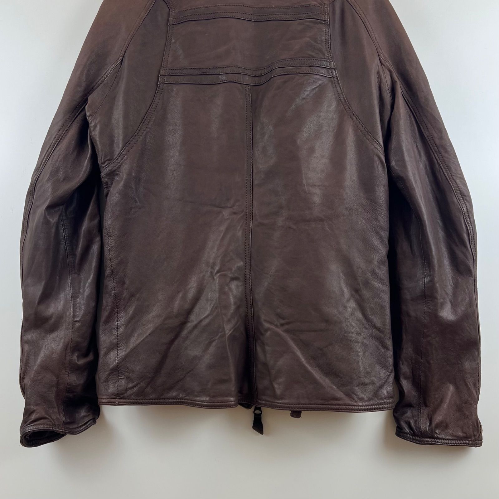 Christian peau クリスチャンポー レザージャケット 2 CHRISTIAN PEAU y2k SHEEP SKIN leather riders jacket 46