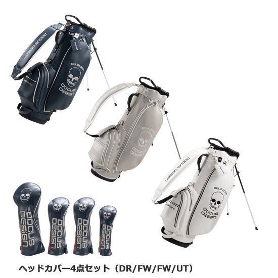 DOUCUS ゴルフキャディバッグ 限定50本 ヘッドカバー セット